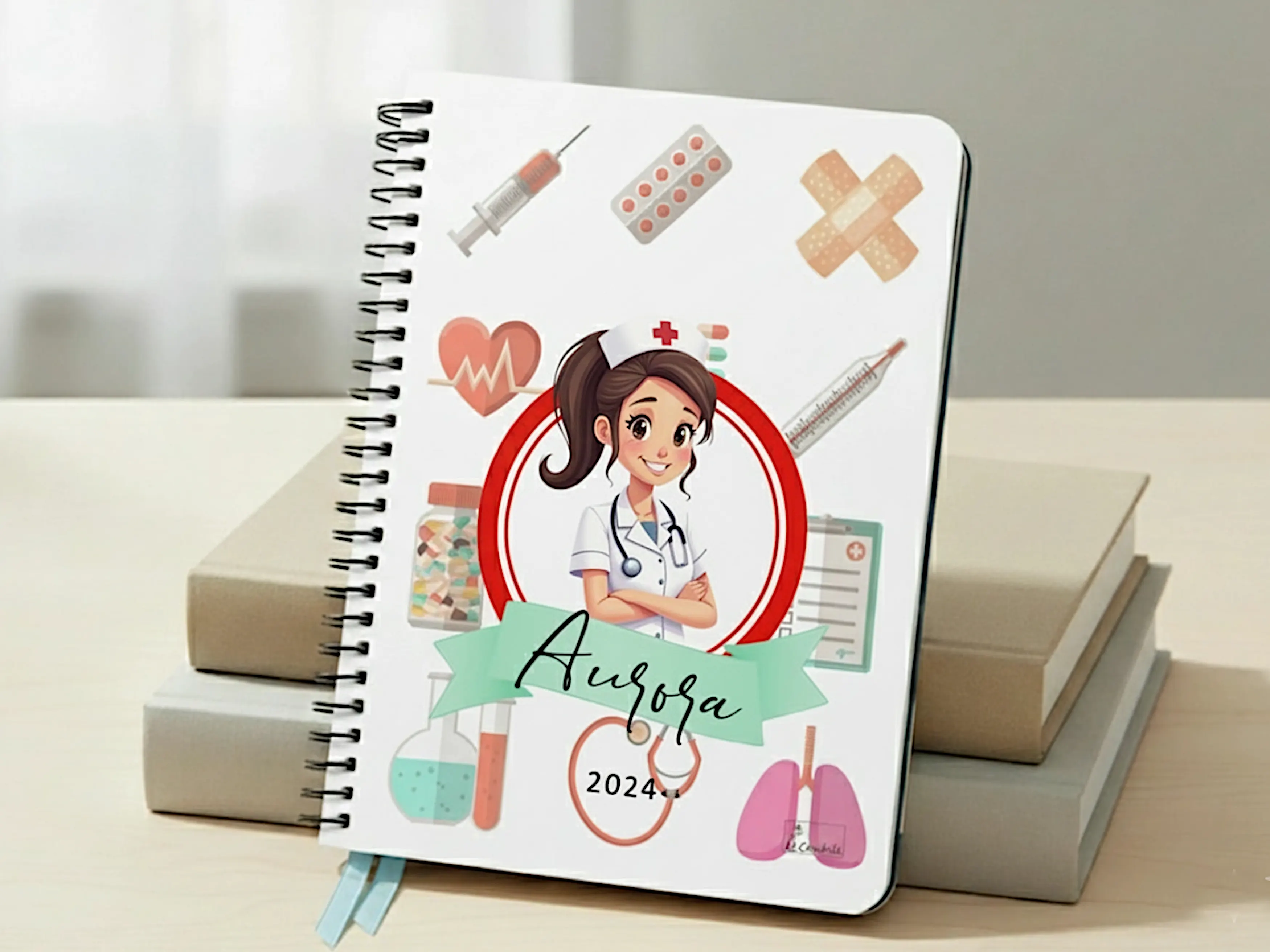 Agenda personalizada dedicada al sector sanitario.