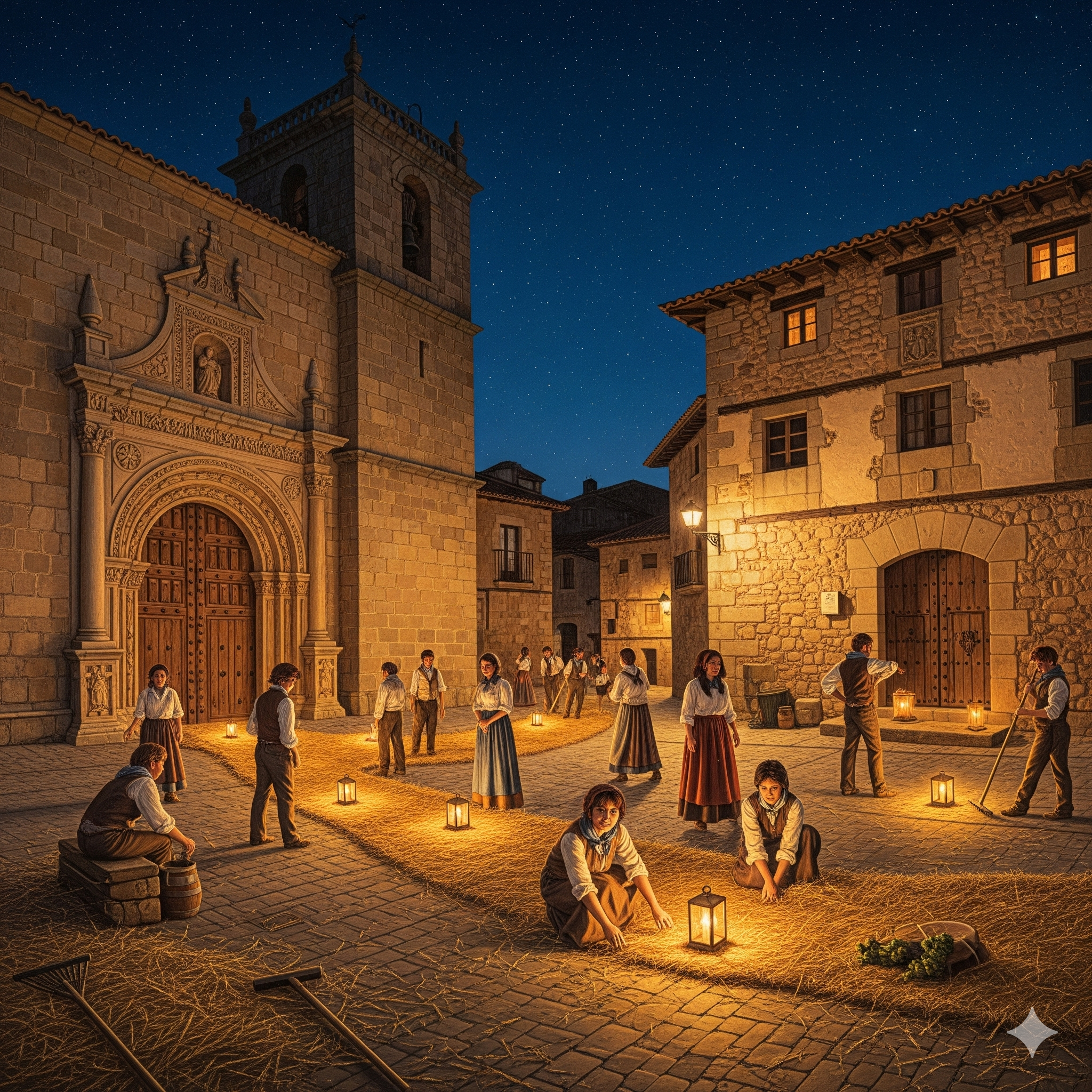 Rastro de paja Ilustración rastro de paja.