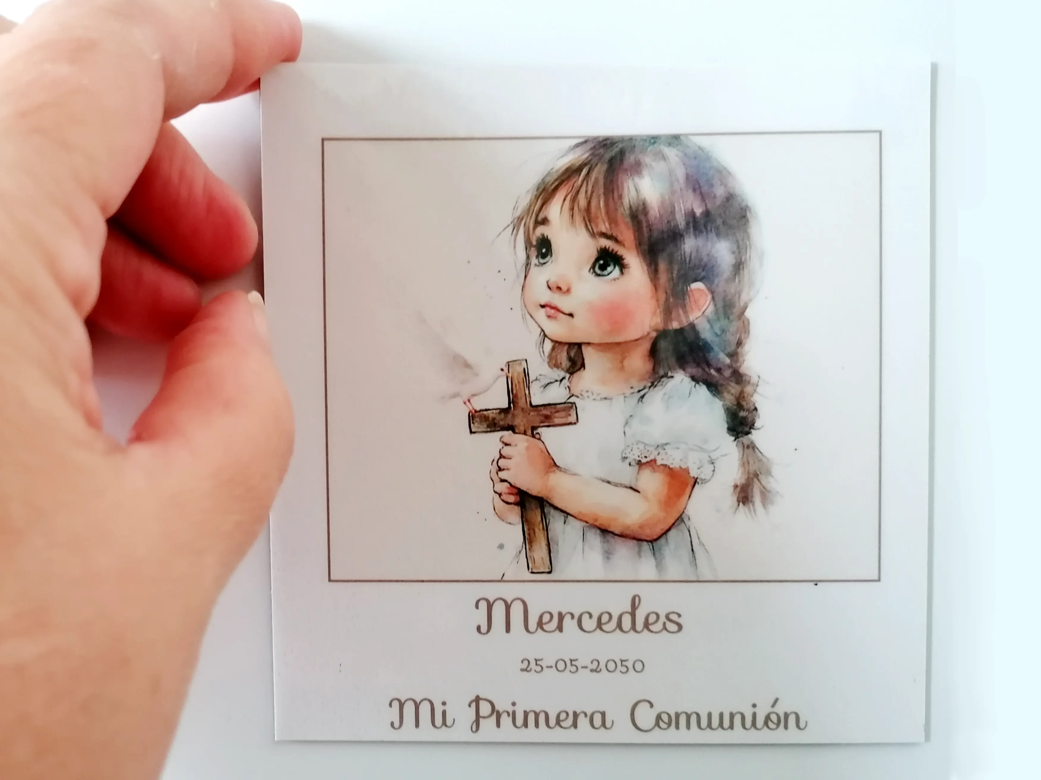 Imán formato Polaroid