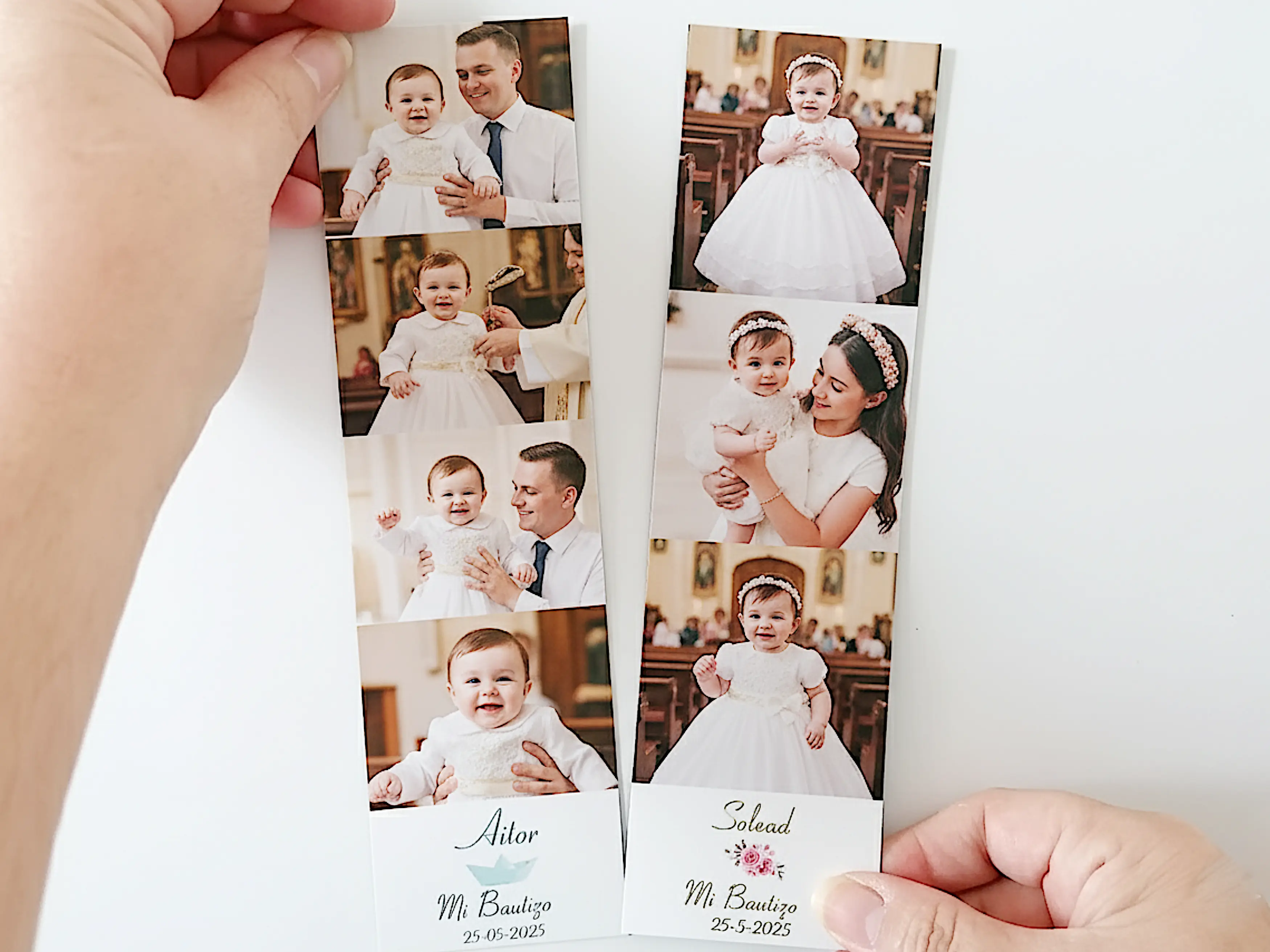 Imán photomatón bautizo